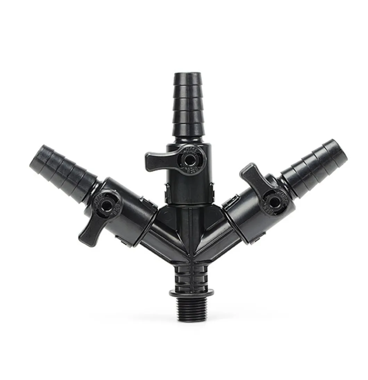 Aquascape Valve 3-Way 1/2" MPT X 3/4" BARB