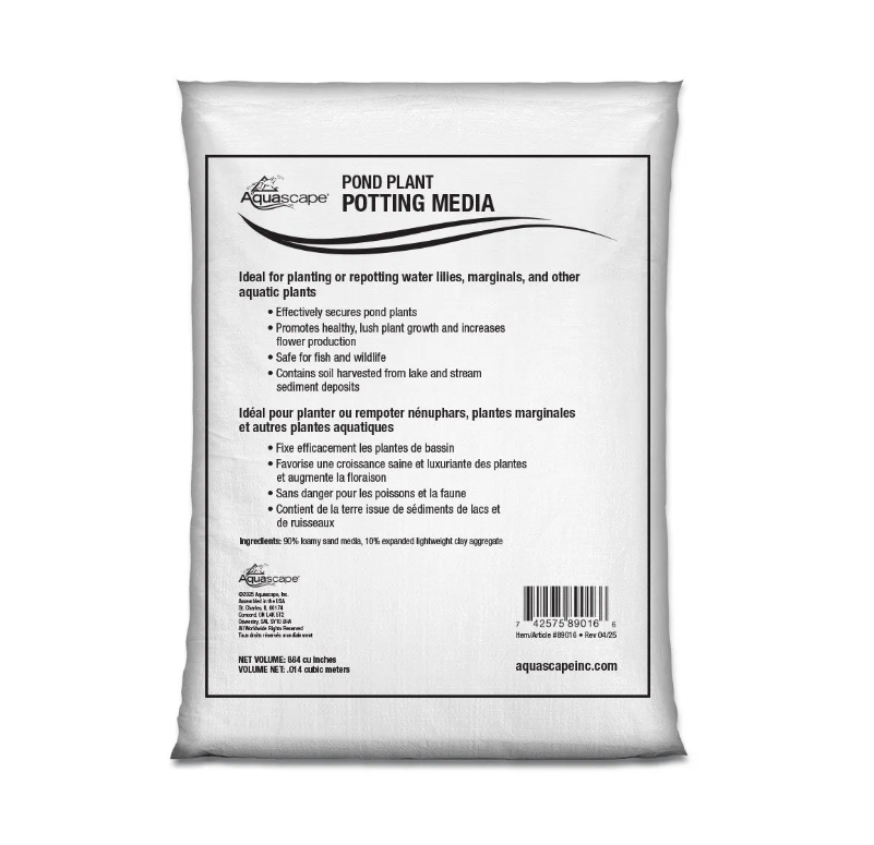 Aquascape Pond Plant Potting Media – 864 cubic inches (.014 cubic meters)
