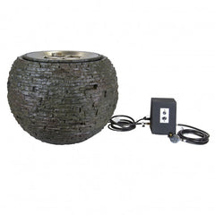Photo of Aquascape Fire and Water Stacked Slate Sphere - Medium - Aquascape Canada