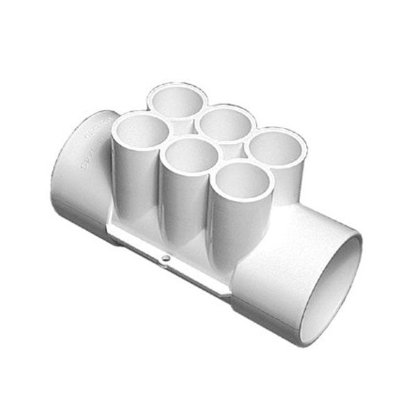 Photo of 6 Port Tee Manifold 3/4" x 2" - Aquascape Canada