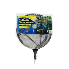 Photo of Aquascape Pro Fish Net Round with Black Soft Netting w/ Extendable Handle - Aquascape Canada